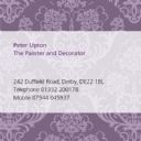 Peter Upton, the painter and decorator